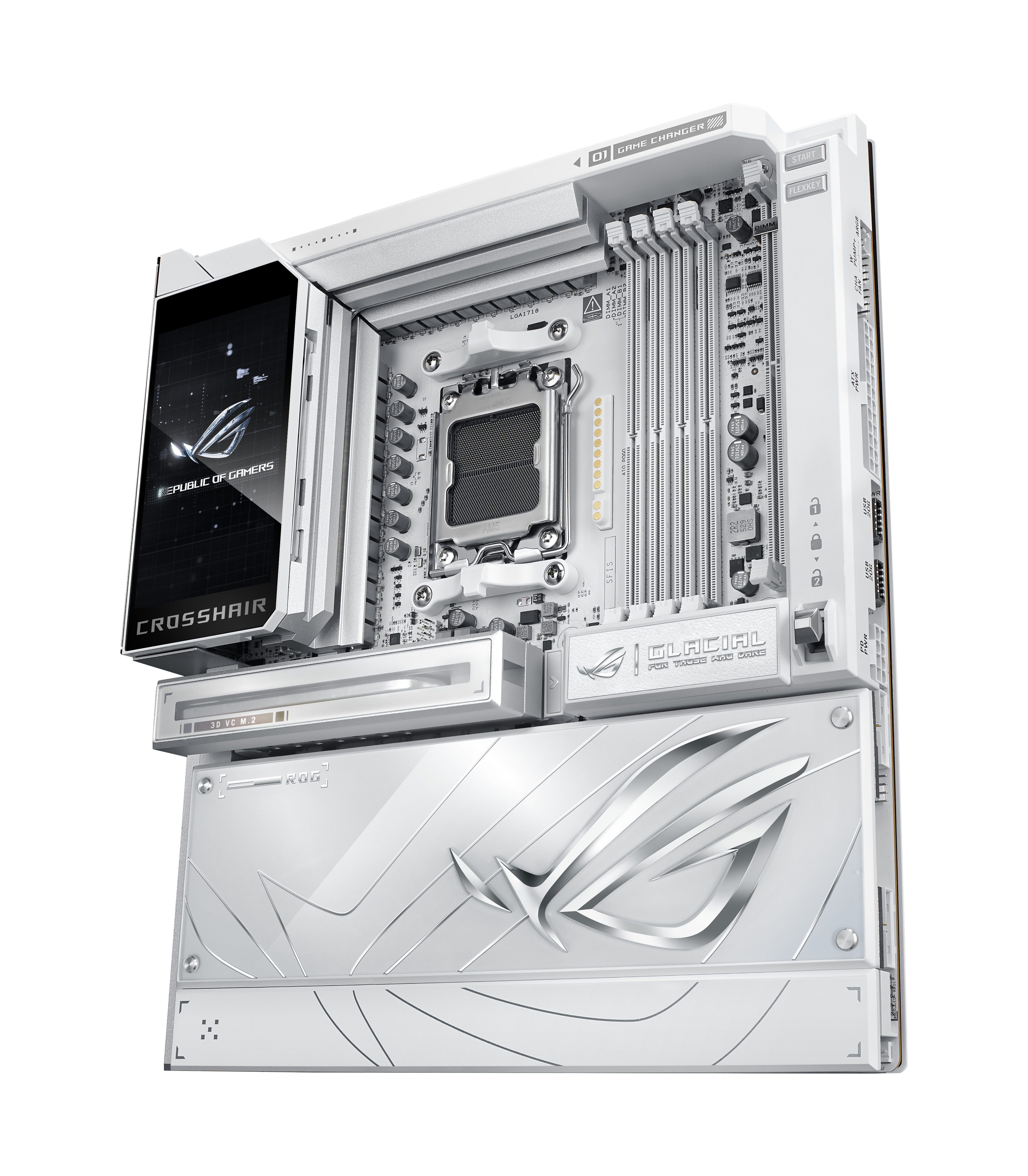 ASUS ROG CROSSHAIR X870E GLACIAL