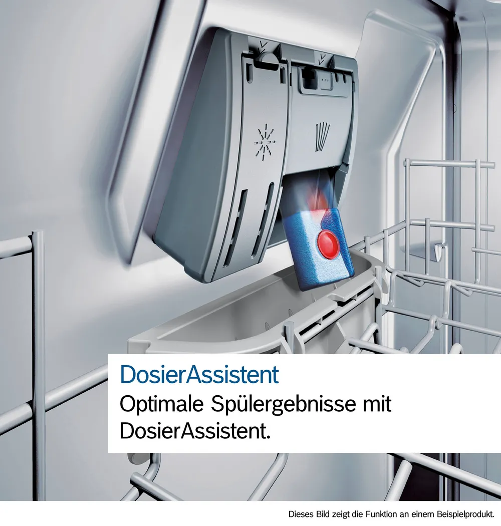 EfficientDry und DosierAssistent Bosch SMS4EVW08E Geschirrspüler, DosierAssistent