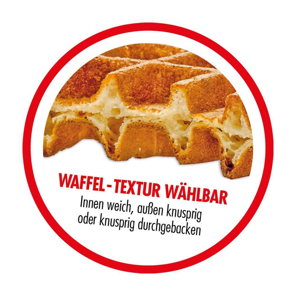Gastroback 42449 Advanced Control: Waffelgenuss in Perfektion & edlem Schwarz - ob innen weich, außen Knusprig oder knusprig durchgebacken. Ihre Entscheidung!