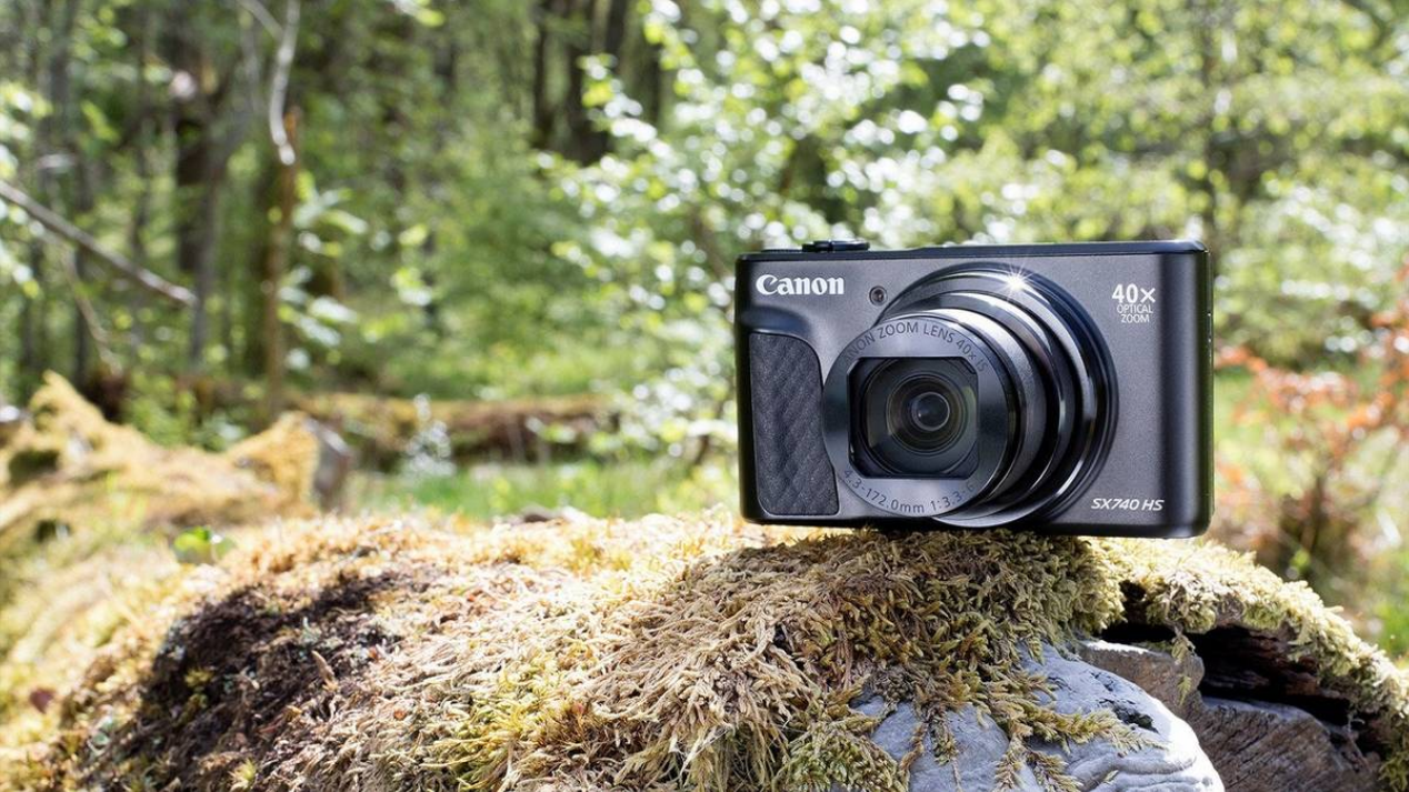 Canon PowerShot SX740 HS Digitalkamera 20.3 Megapixel Opt. Zoom: 40 x Schwarz