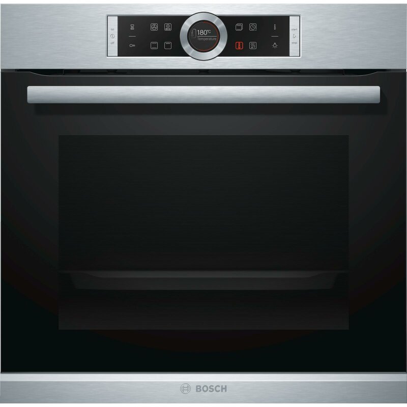 BOSCH HBG632TS1, Serie 8, Einbau-Backofen, 60 x 60 cm, Edelstahl