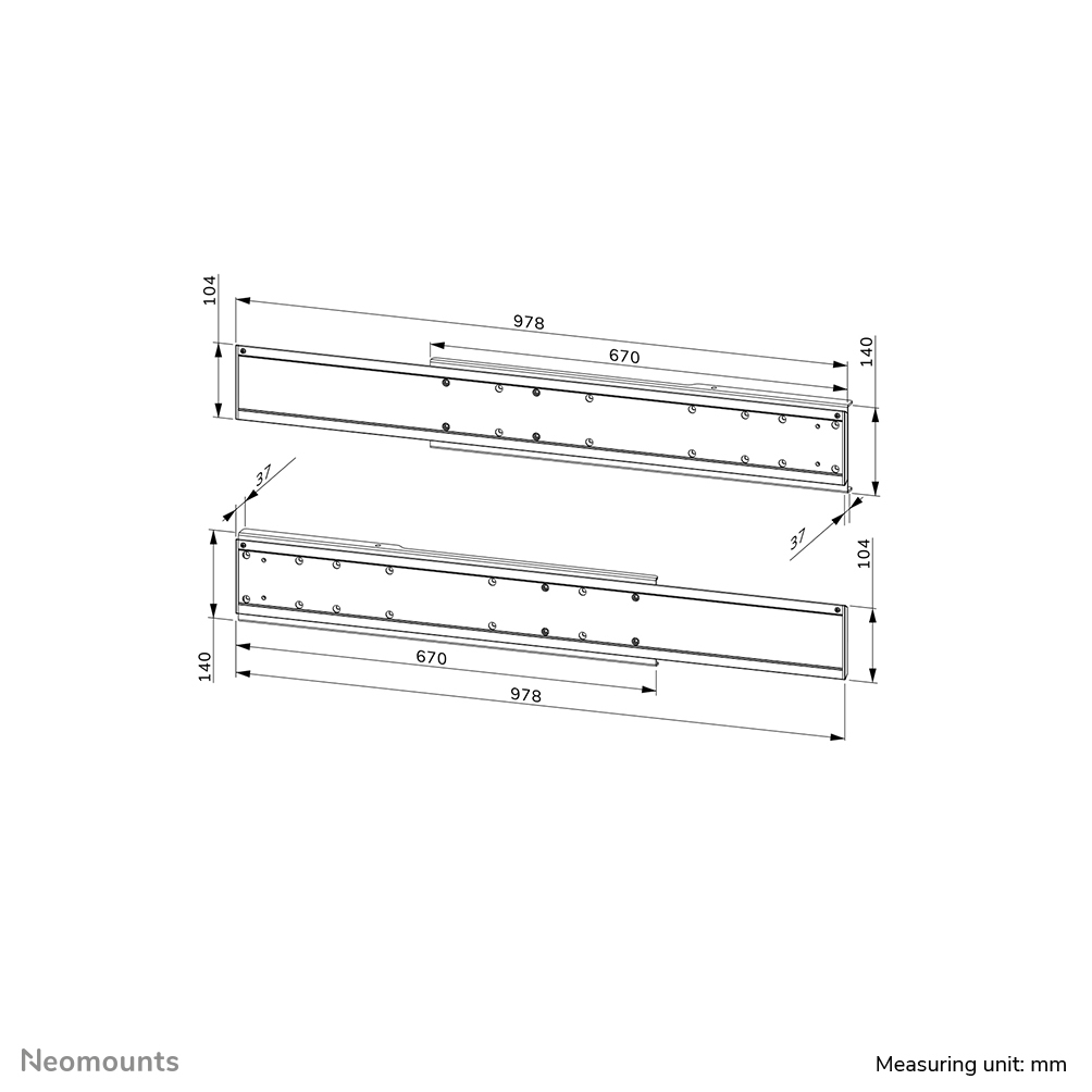Neomounts ADM-875BL2