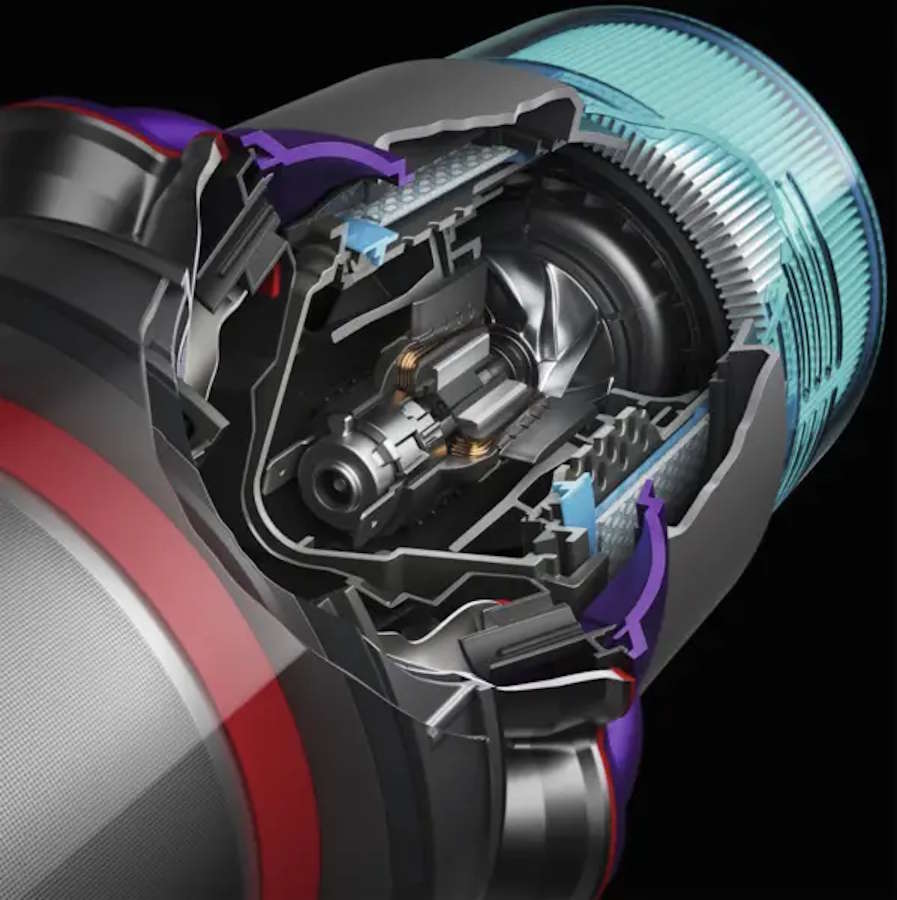 Dyson Gen5 Purple Hyperdymium Motor Technologie