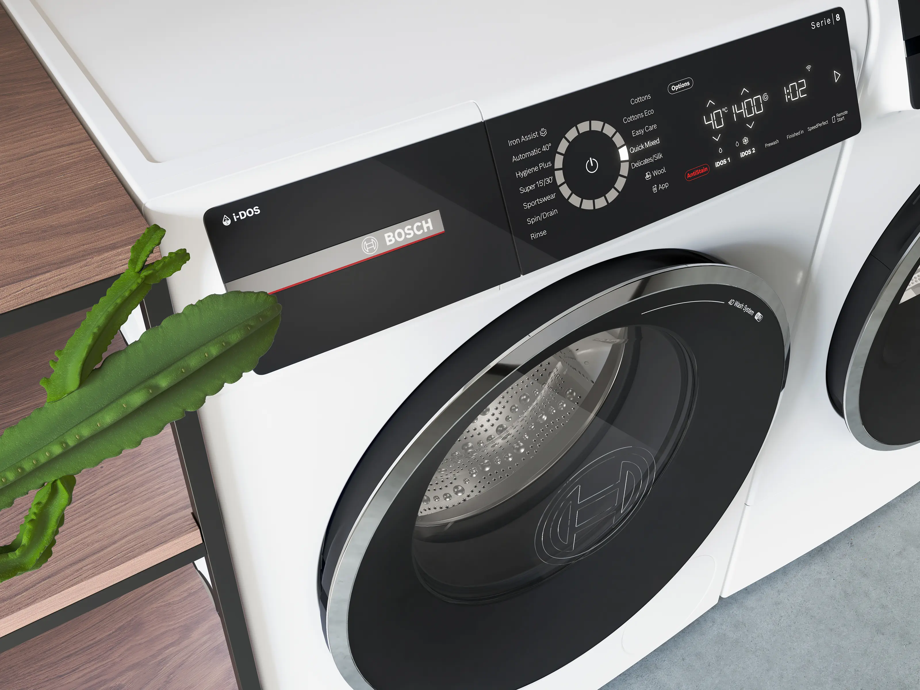 Bosch i-DOS Automatische Dosierung von Waschmittel