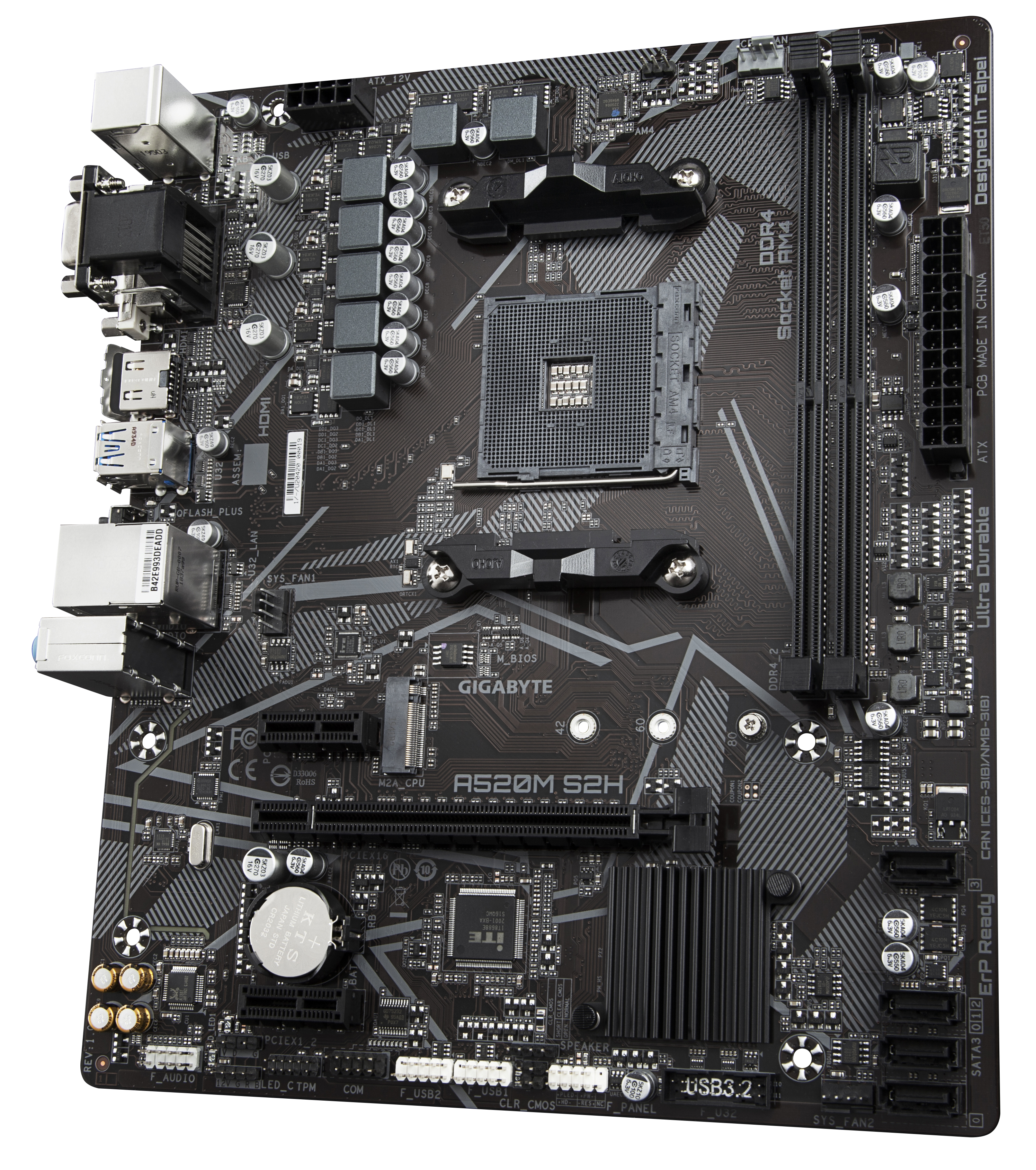 GIGABYTE A520M S2H
