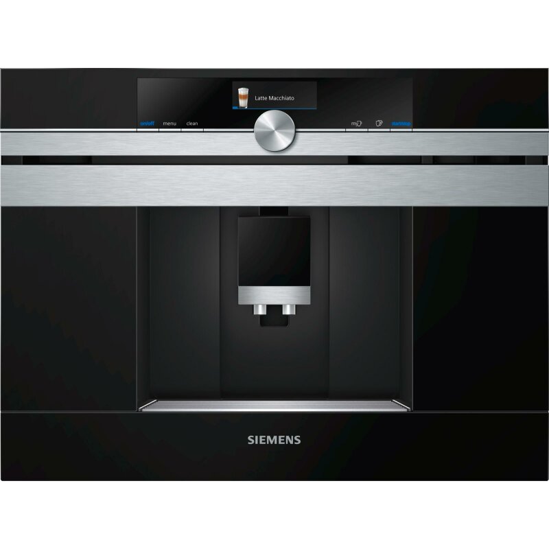 SIEMENS CT636LES6, iQ700, Einbau-Kaffeevollautomat, Edelstahl