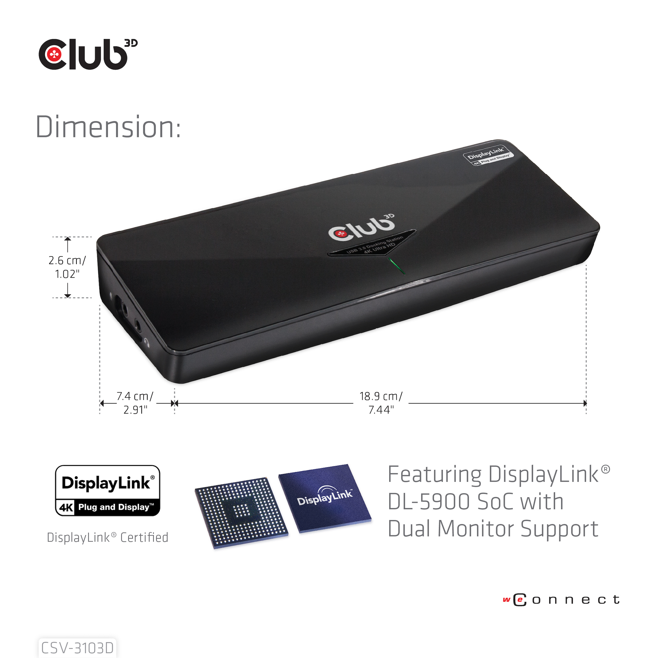 Club 3D CSV-3103D