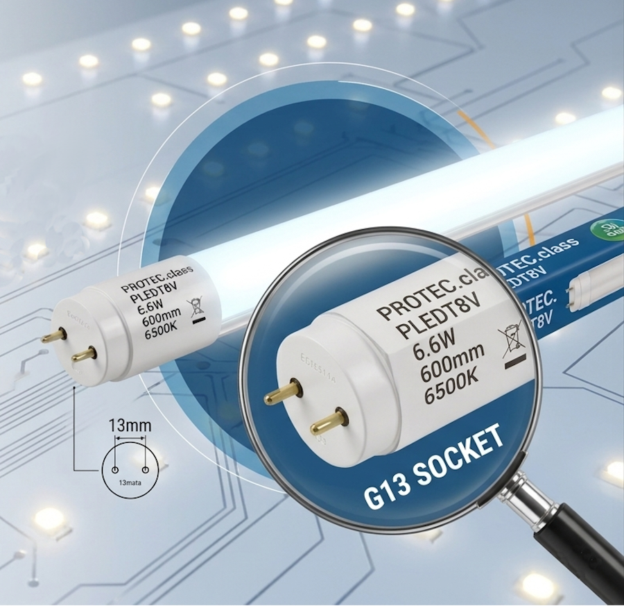 G13 Sockel Installation