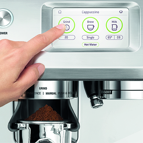 SAGE espresso machine Barista Touch [SES880BSS4EEU1] stainless steel, EAN:9312432030151