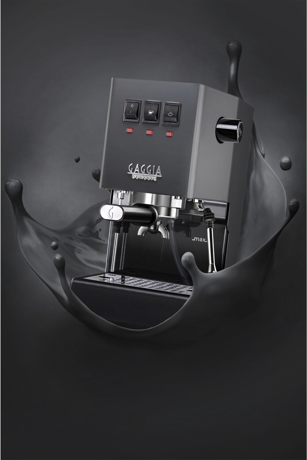 Dampflanze der Gaggia Classic Evo für perfekten Milchschaum
