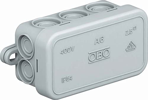 OBO Bettermann junction box 80x43x34mm A 6 HF RW [2000005]