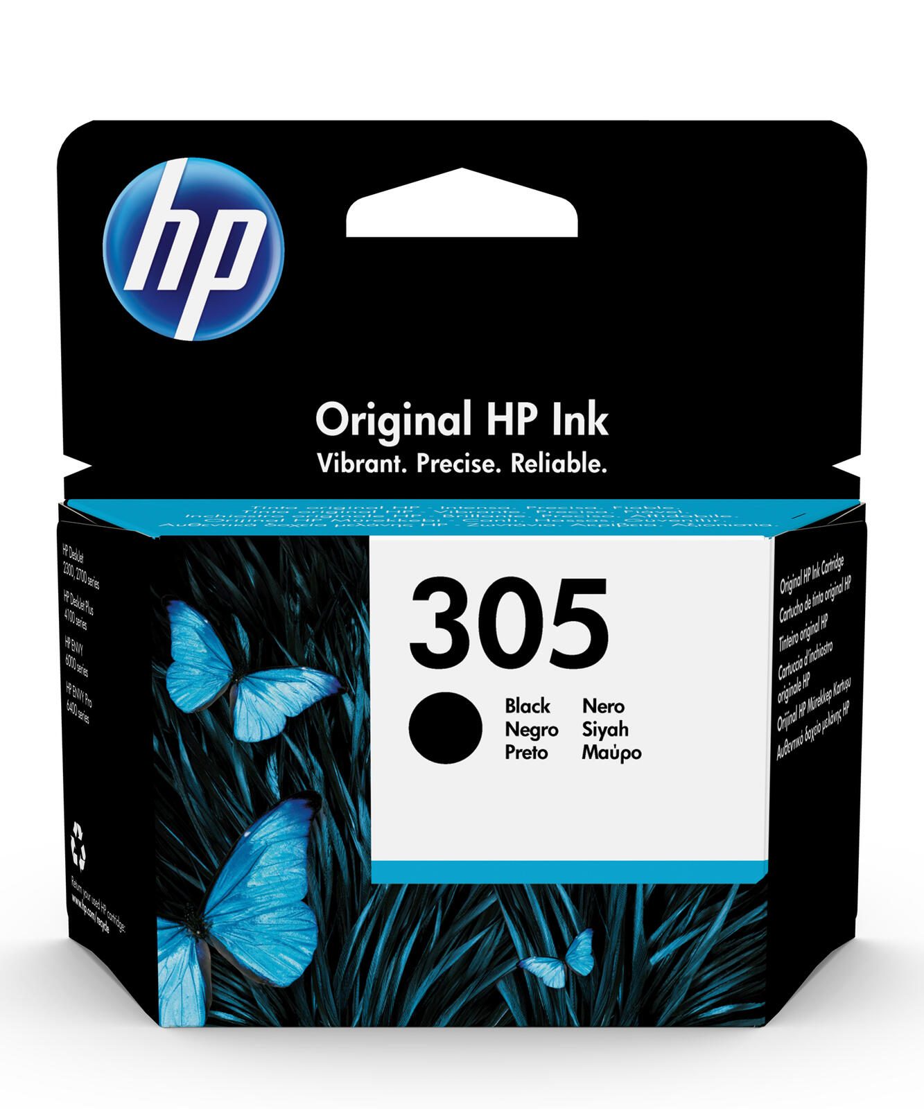HP 305 Schwarz Original Druckerpatrone
