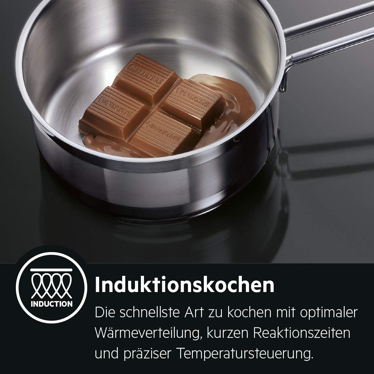 Küchenausstattung, Induktionskochfeld mit SenseBoil, EAN:7332543608782