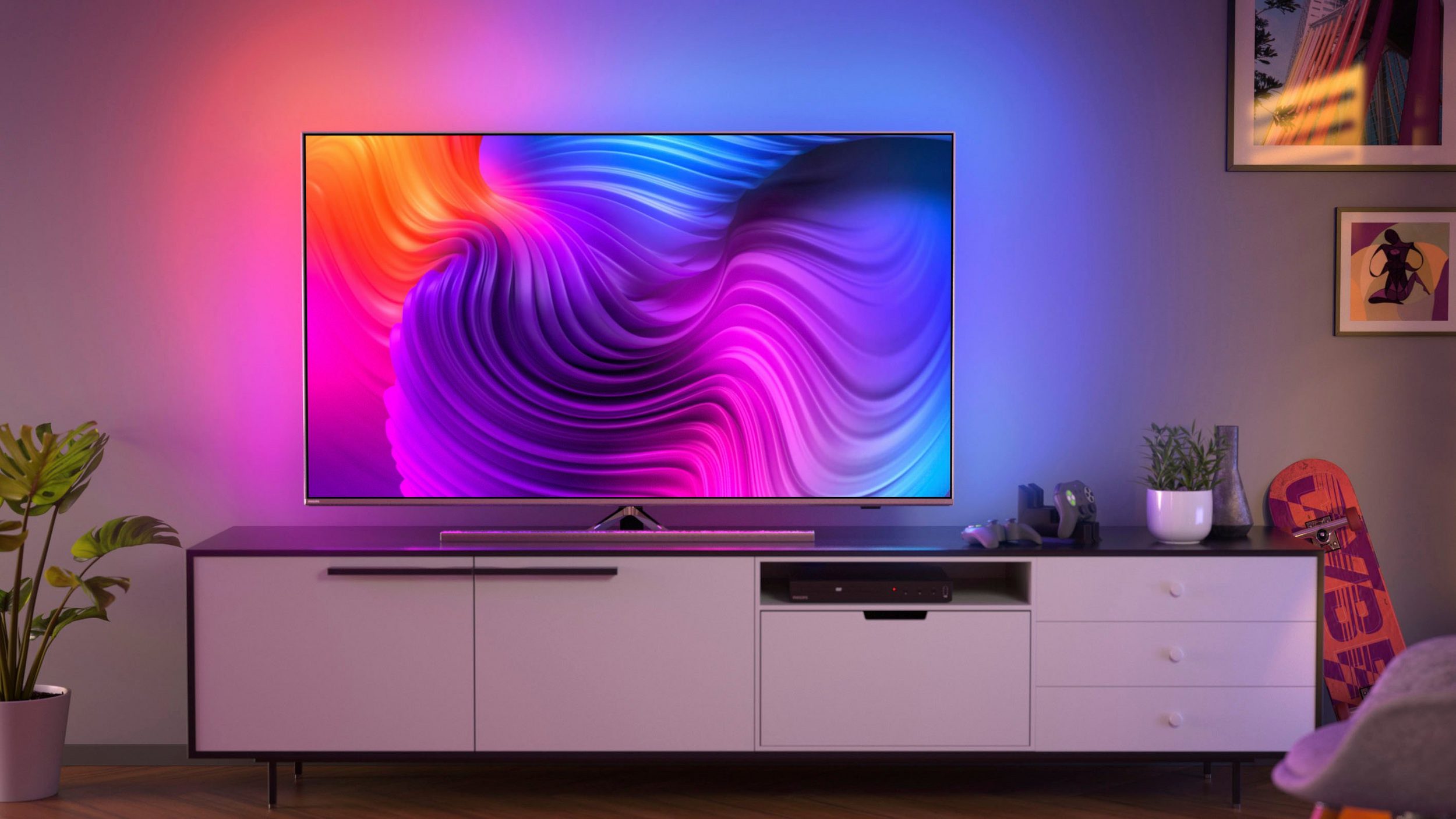 Philips 58PUS8506 LED-Fernseher (146 cm/58 Zoll, 4K Ultra HD, Smart-TV)