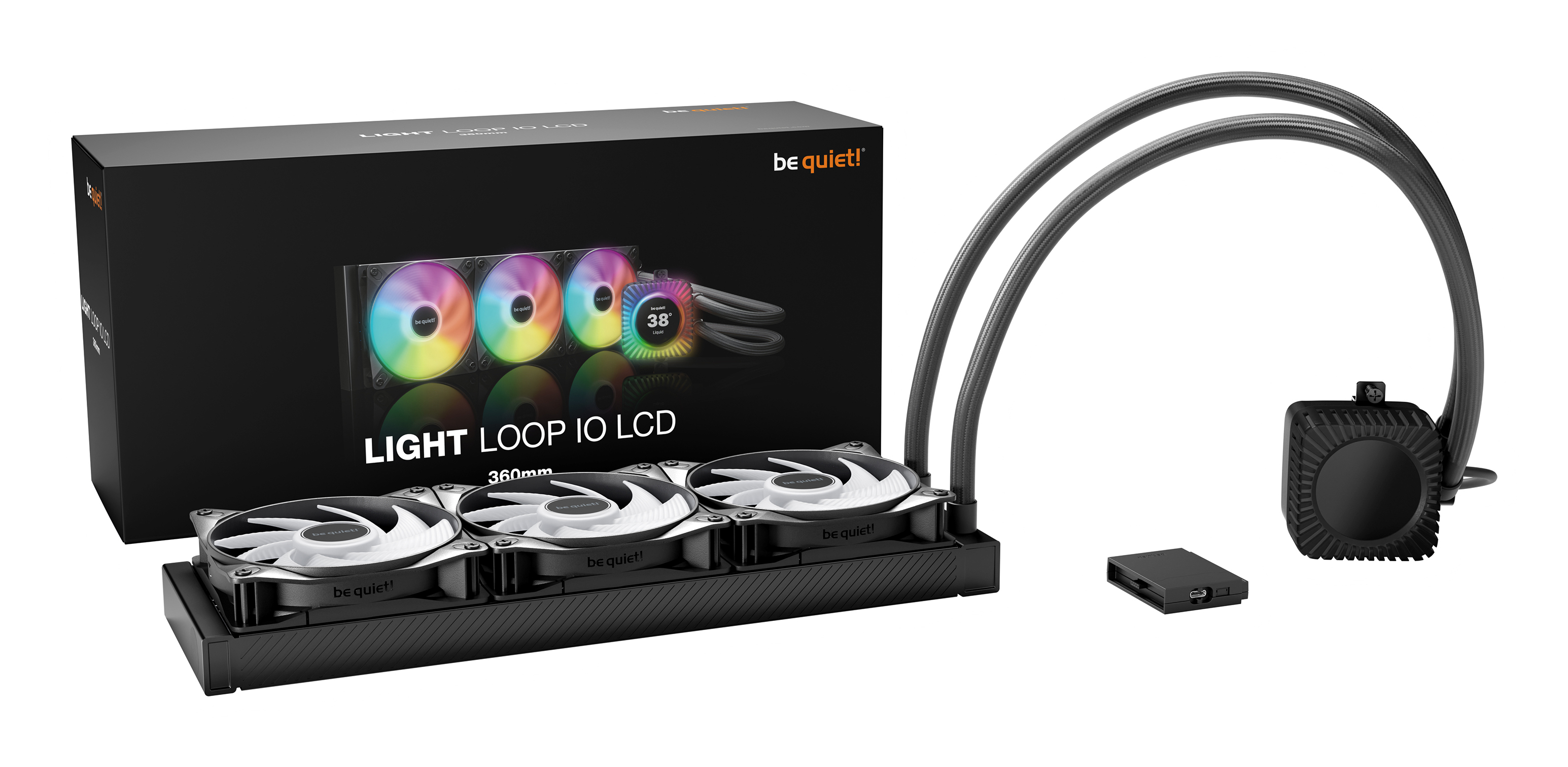 be quiet! Light Loop IO LCD 360 mm