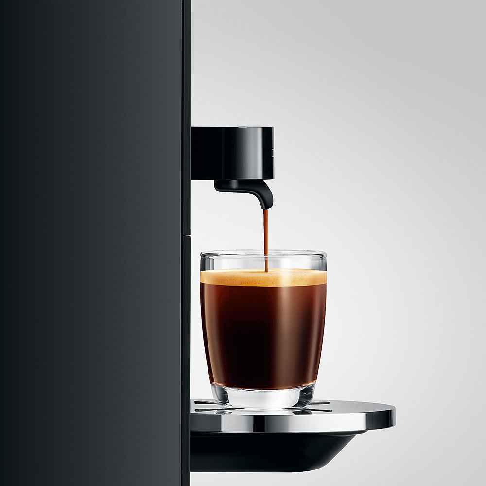 Nachhaltigkeit ohne Kapselabfall Jura ONO, Kaffeemaschine, Kaffeepulver-Einfüllschacht