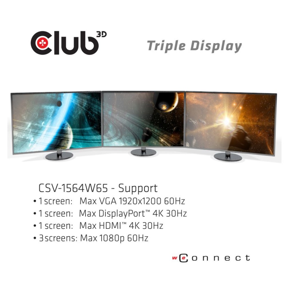 Club 3D CSV-1564W65