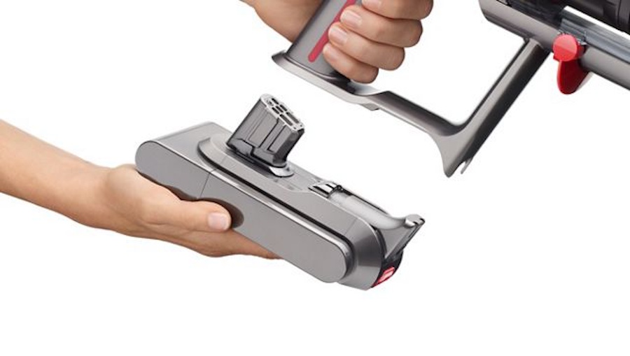 Bild einer Dyson Akku-Einheit