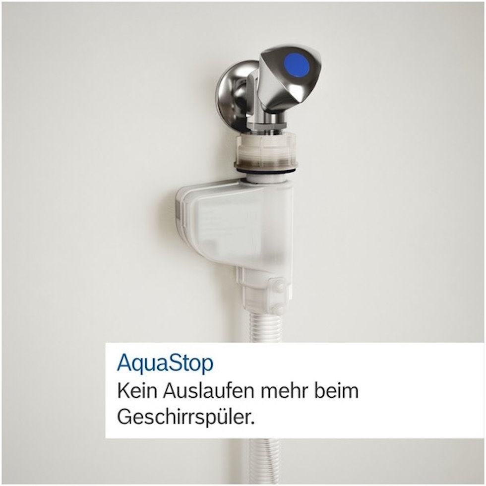 Bosch SMV4EVX15E Serie 4 Vollintegrierter Geschirrspüler - Der AquaStop garantiert den Schutz vor Wasserschäden