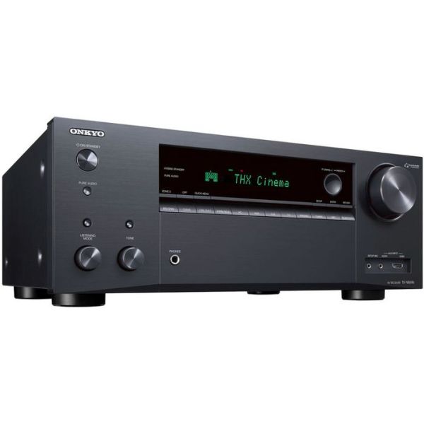 ONKYO TX-NR696 7.2 Kanal AV Receiver (THX Kinoklang, Dolby/DTS:X) 175W/Kanal AV Receiver Schwarz
