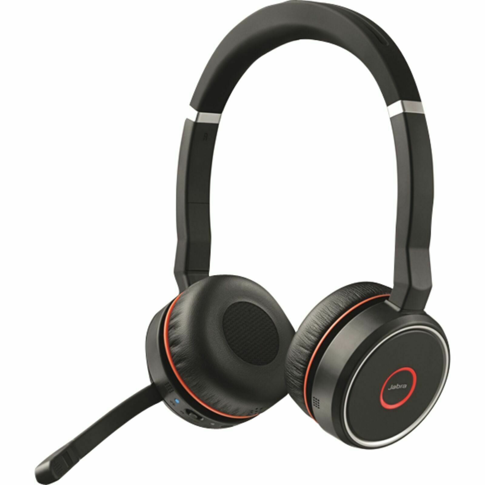 jab16LJTjBPRAiowf Jabra Evolve 75 UC Duo kabeloses Stereo - Headset inkl. USB Link 380a, Bluetooth, ANC