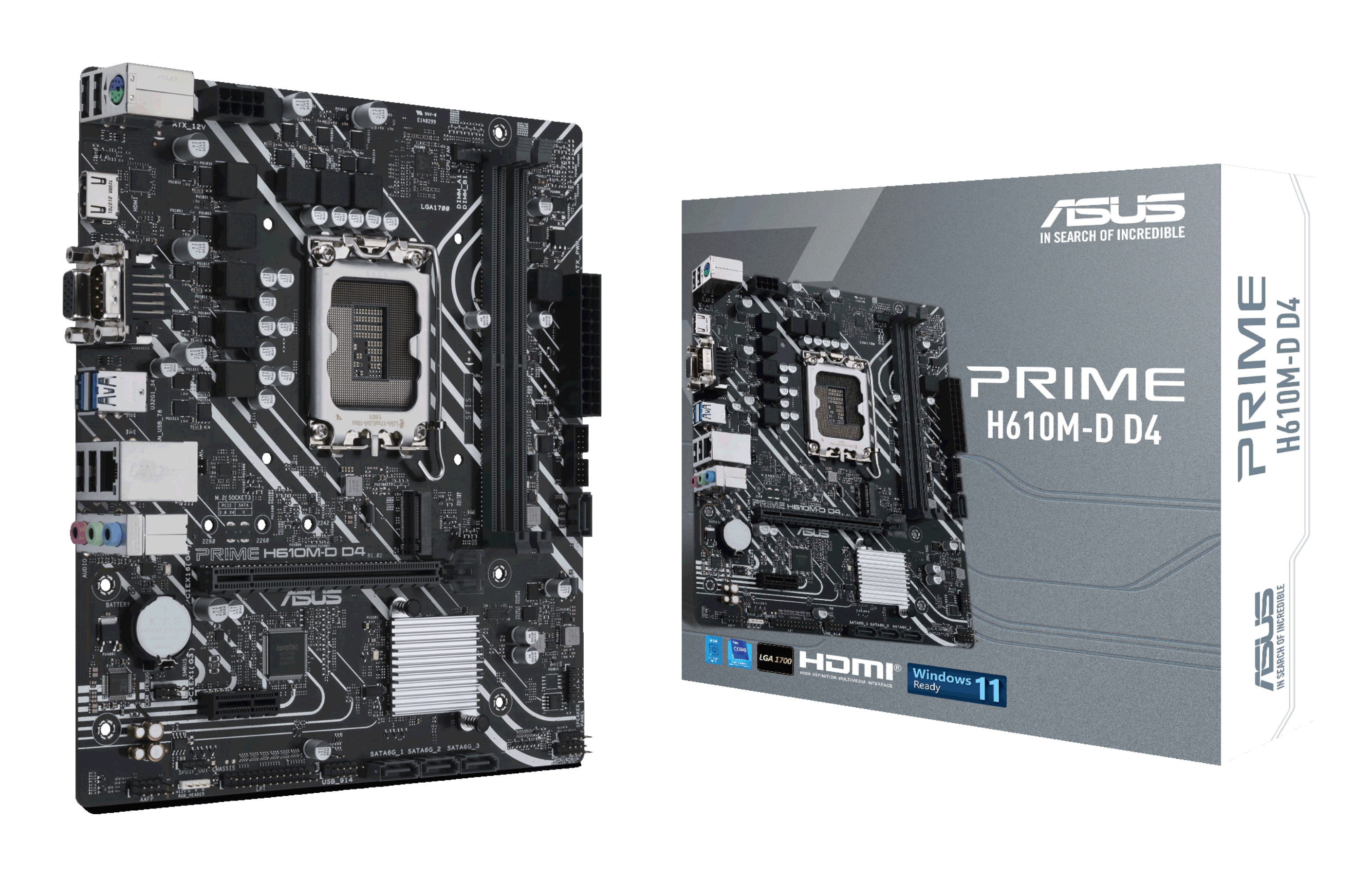 ASUS PRIME H610M-D D4