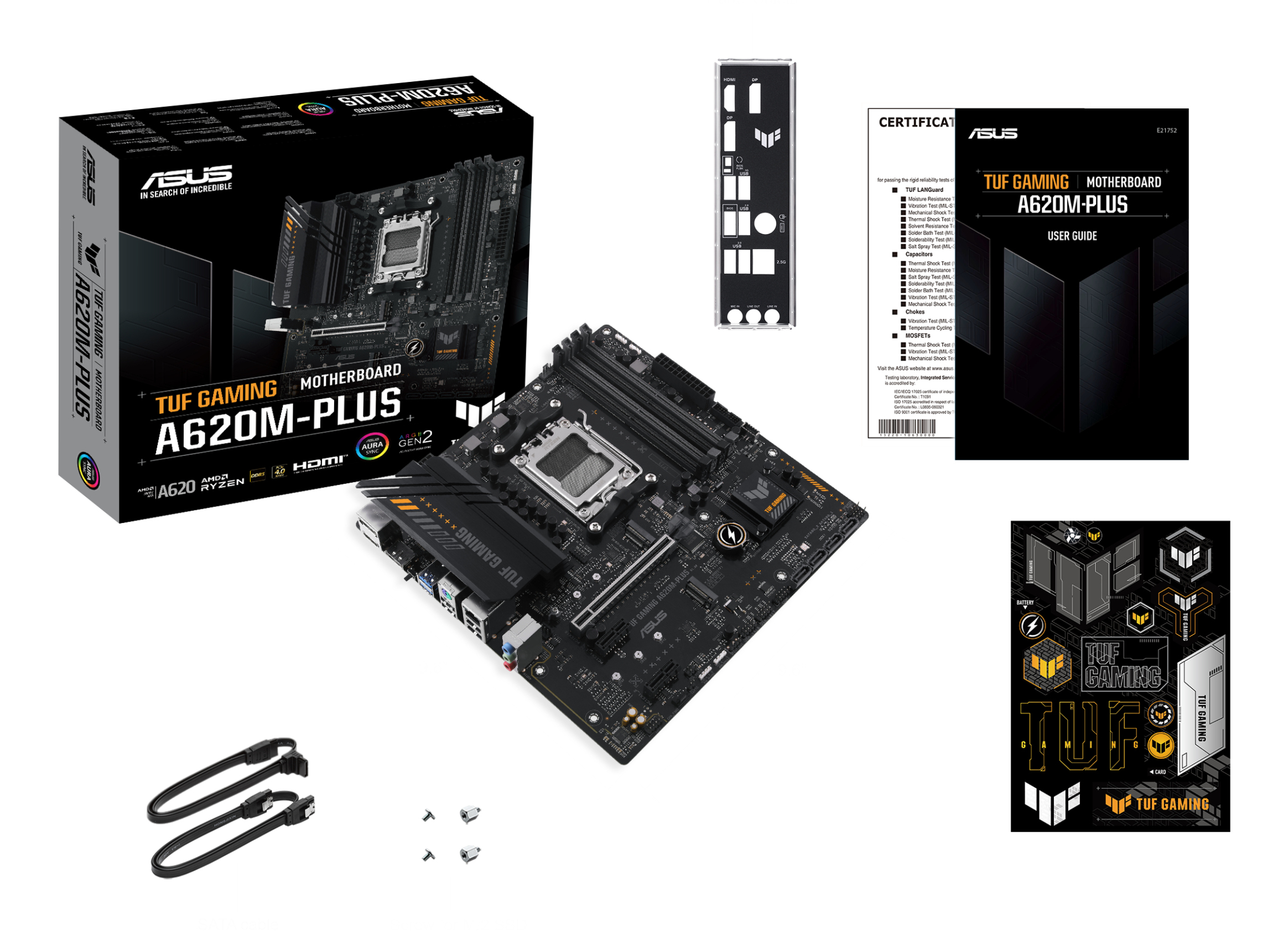 ASUS TUF GAMING A620M-PLUS