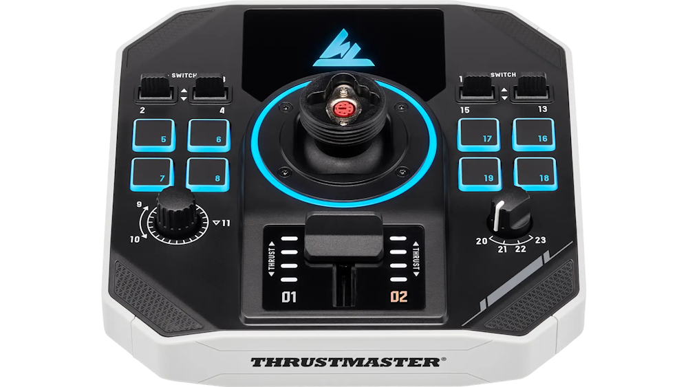 Thrustmaster Sol-R 1 Flightstick Schwarz, Weiß USB Analog / Digital PC