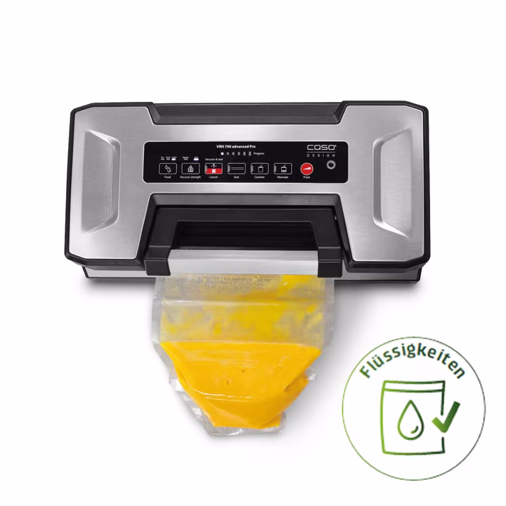 CASO VRH 790 advanced Pro Suppen und Saucen vakuumieren