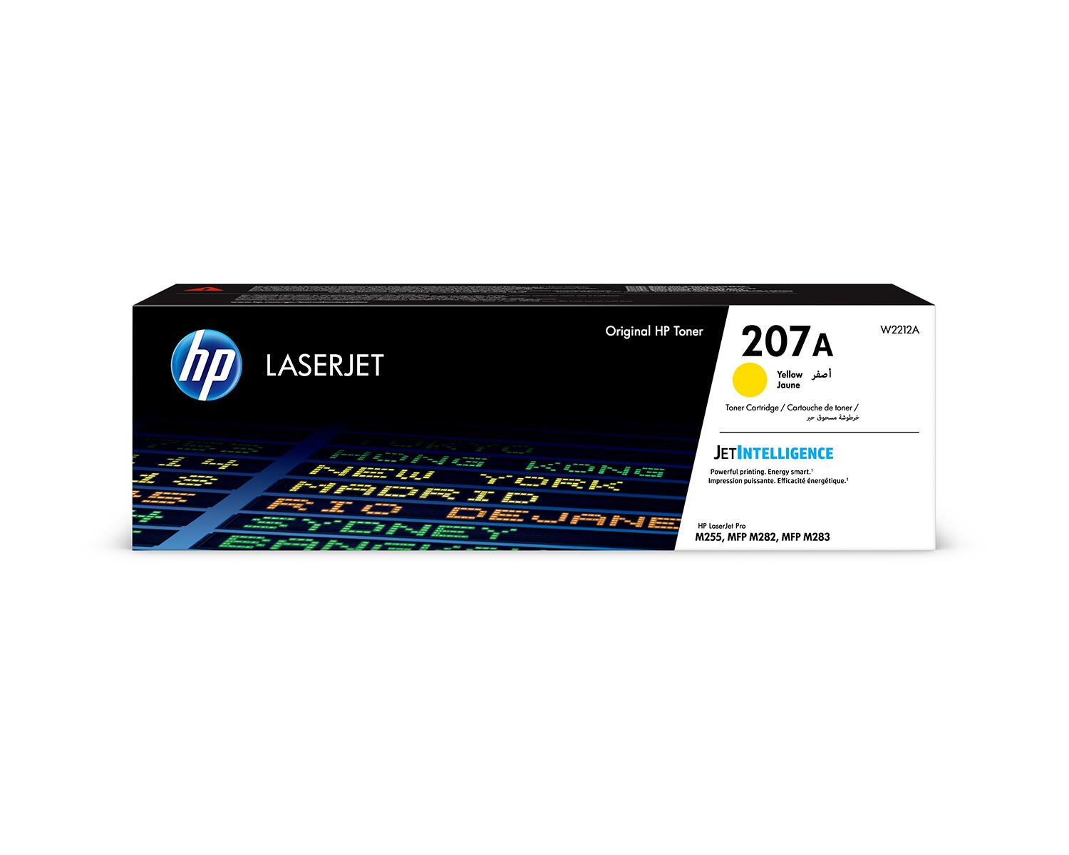 1_1_W2212A_yellow_ HP W2212A Toner Yellow Nr. 207A Original Hewlett Packard LaserJet Toner Cartridge