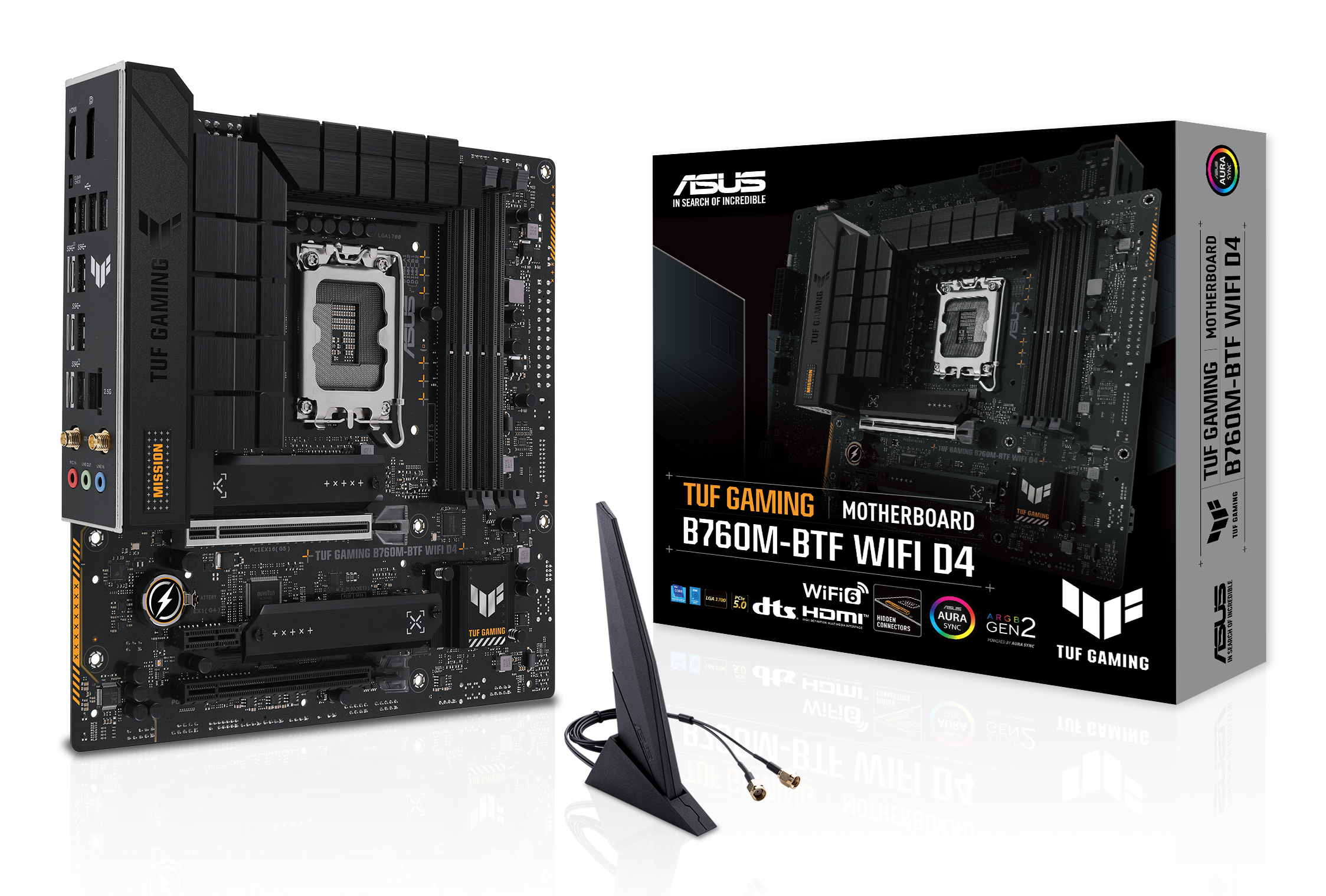 ASUS TUF GAMING B760M-BTF WIFI D4