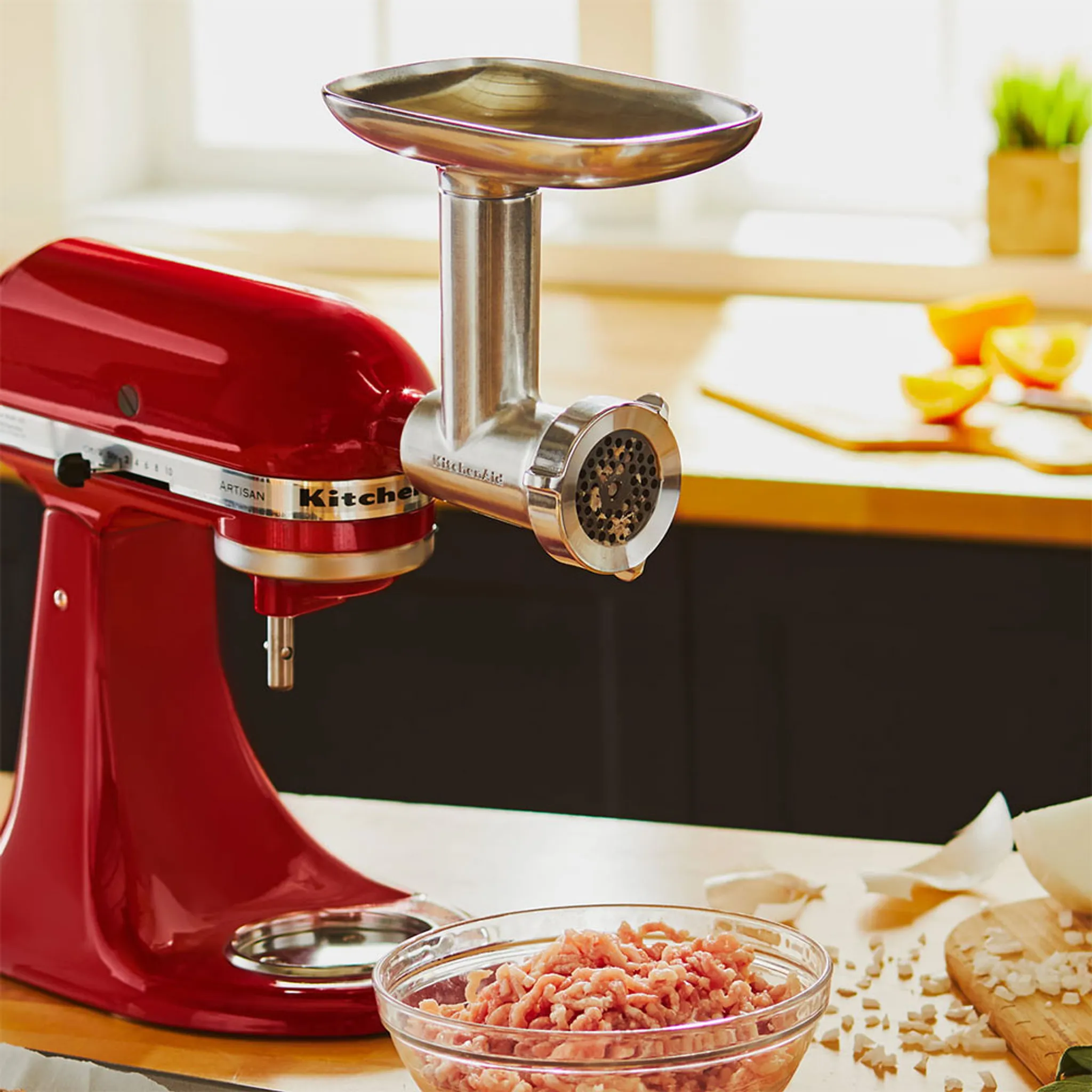 Kitchenaid Fleischwolfaufsatz 5KSMMGA aus Metall