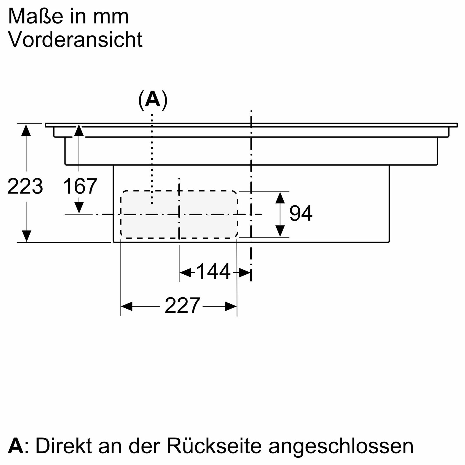 9INojm4koG0hPq Siemens EX877NX68E iQ700 Induktionskochfeld mit Dunstabzug in 80 cm, Designrahmen, EAN: 4242003921463