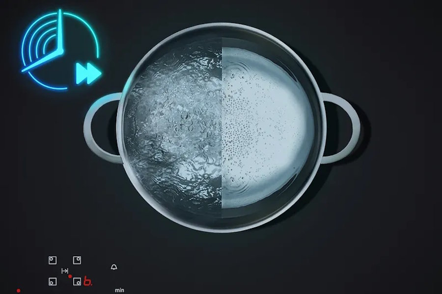 SIEMENS HomeConnect Vario induction hob, powerBoost