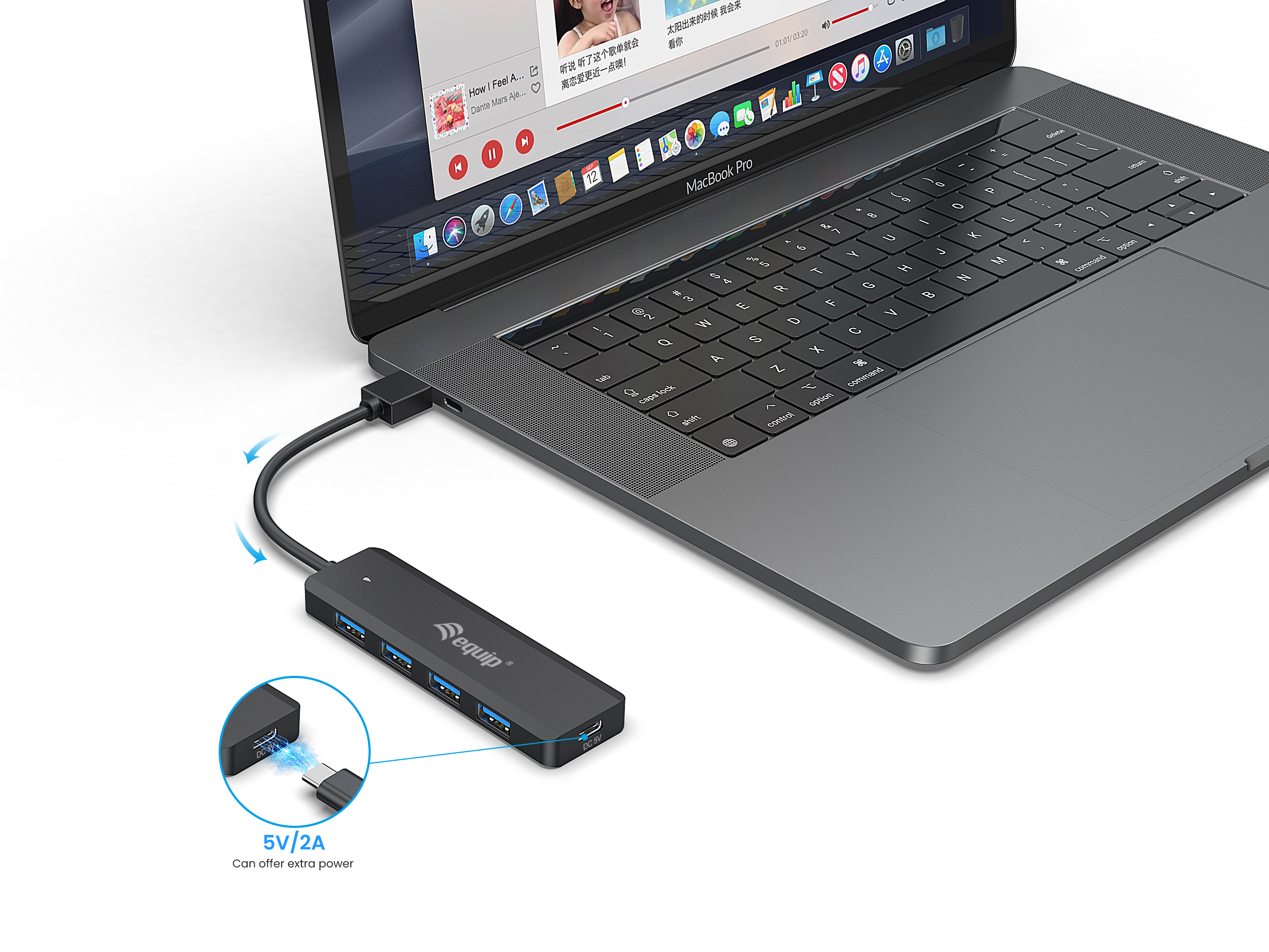 Equip 4-Port USB 3.2 Gen 1 Hub