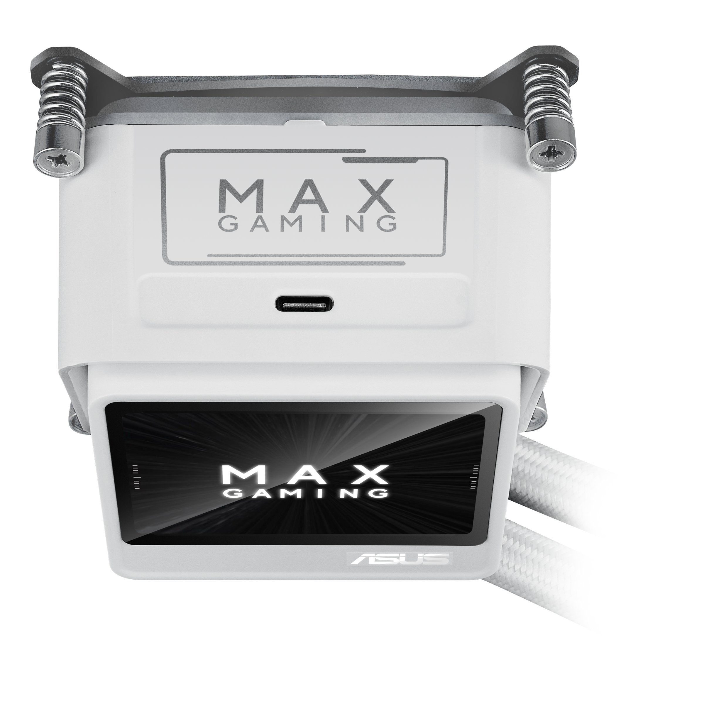 ASUS MAX Gaming LC 360 ARGB LCD White Edition