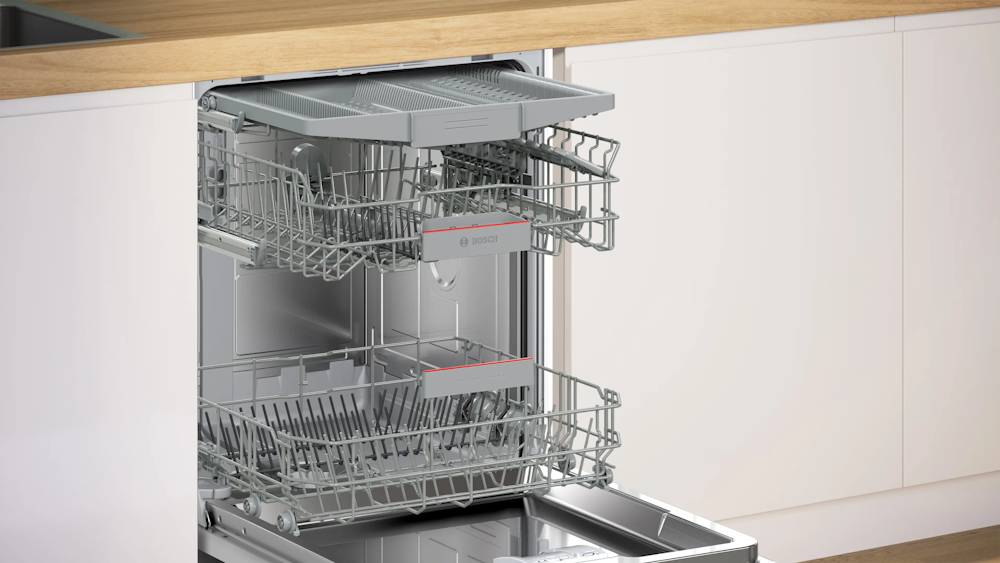 Bosch SMV4EVX08E Vollintegrierbarer Geschirrspüler 60 cm | EfficientDry | VarioSchublade & Home Connect
