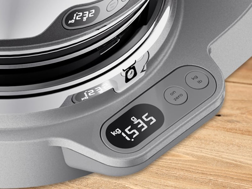 Kenwood KVL85.004SI – EasyWeigh™ Waagenfunktion in Betrieb