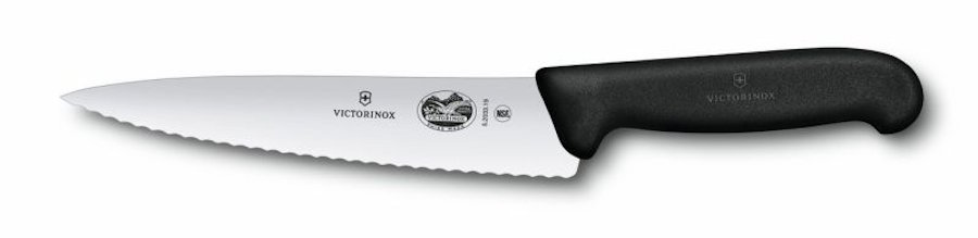 Perfekt ausbalancierte Klinge Victorinox 5.2033.19B Tranchiermesser, 19cm Klinge