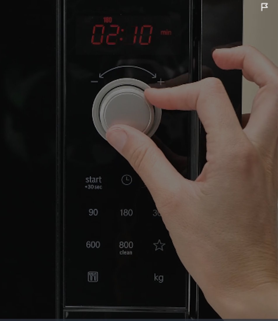 LED Display Steuerung Detailansicht der Mikrowellen-Steuerung