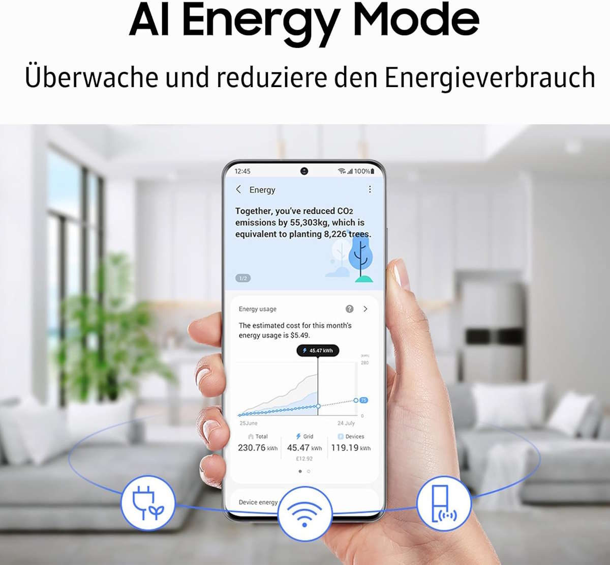 Samsung Digital Reduziert den Energieverbrauch deines Kühlschranks um bis zu 15%