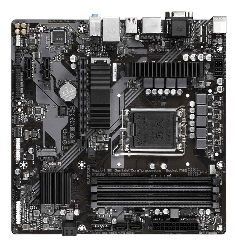 GIGABYTE B760M DS3H DDR4