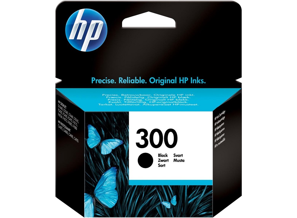 HP 300 Schwarz Original Druckerpatrone