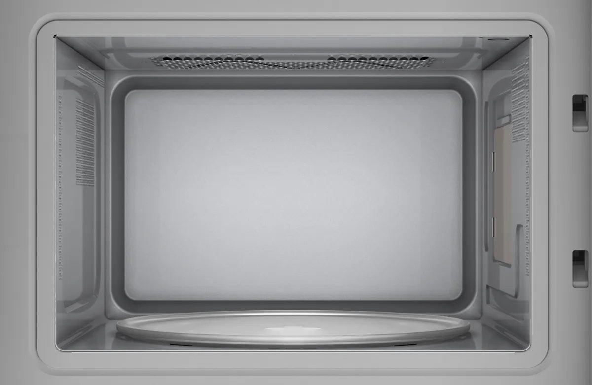 ALT-Text: Siemens iQ500 BF525LMB1 Garraum geöffnet