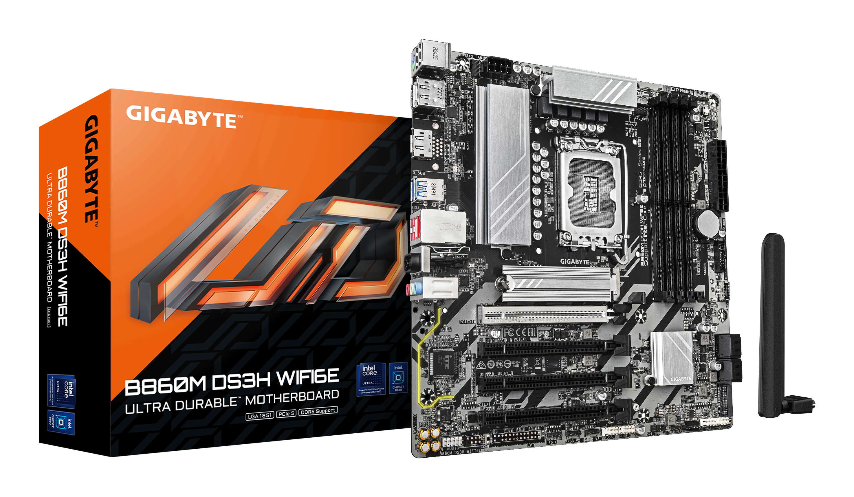 GIGABYTE B860M DS3H WIFI6E
