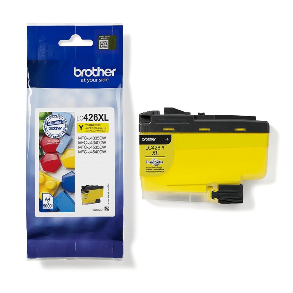Brother LC-426XLY Druckerpatrone 1 Stück(e) Original Hohe (XL-) Ausbeute Gelb