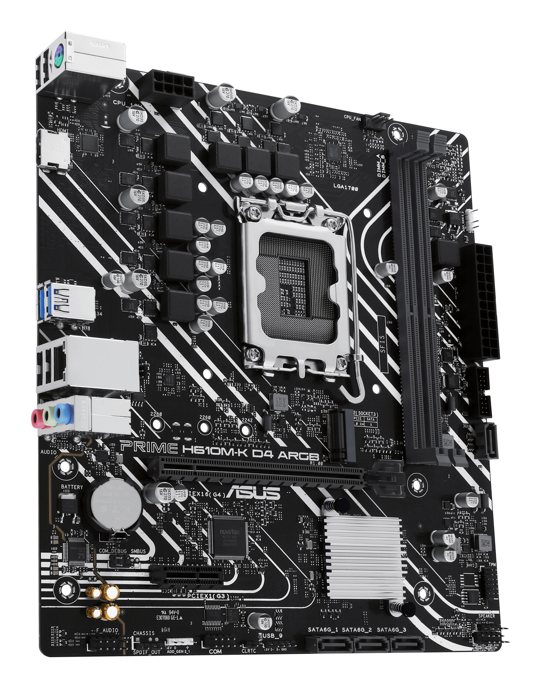 ASUS PRIME H610M-K D4 ARGB