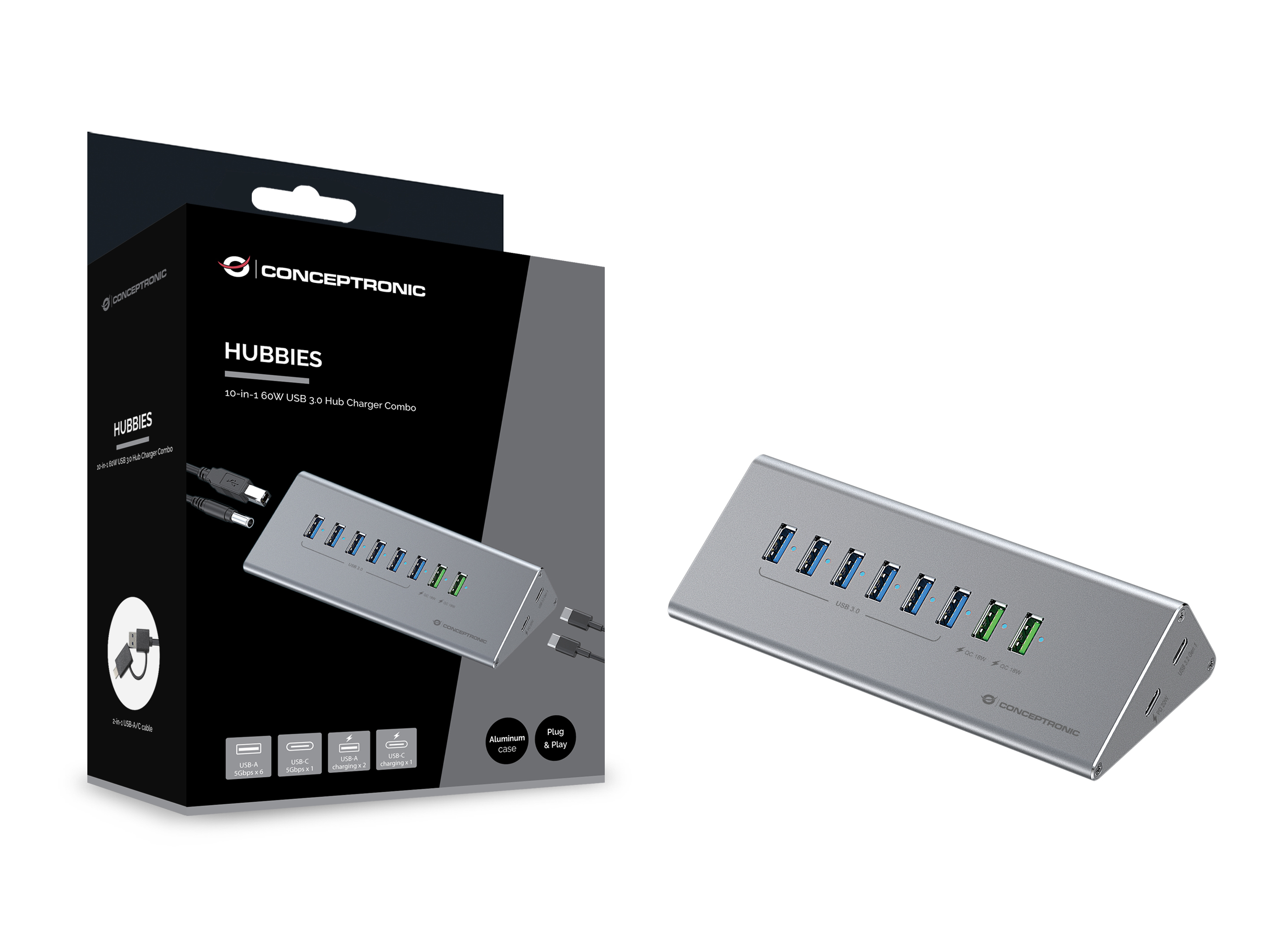 Conceptronic HUBBIES18G