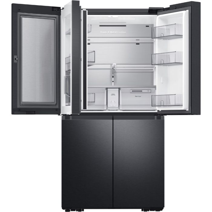 SAMSUNG Side-by-Side Kühlschrank RF65A967EB1/EG Black Steel - Festwasseranschluss