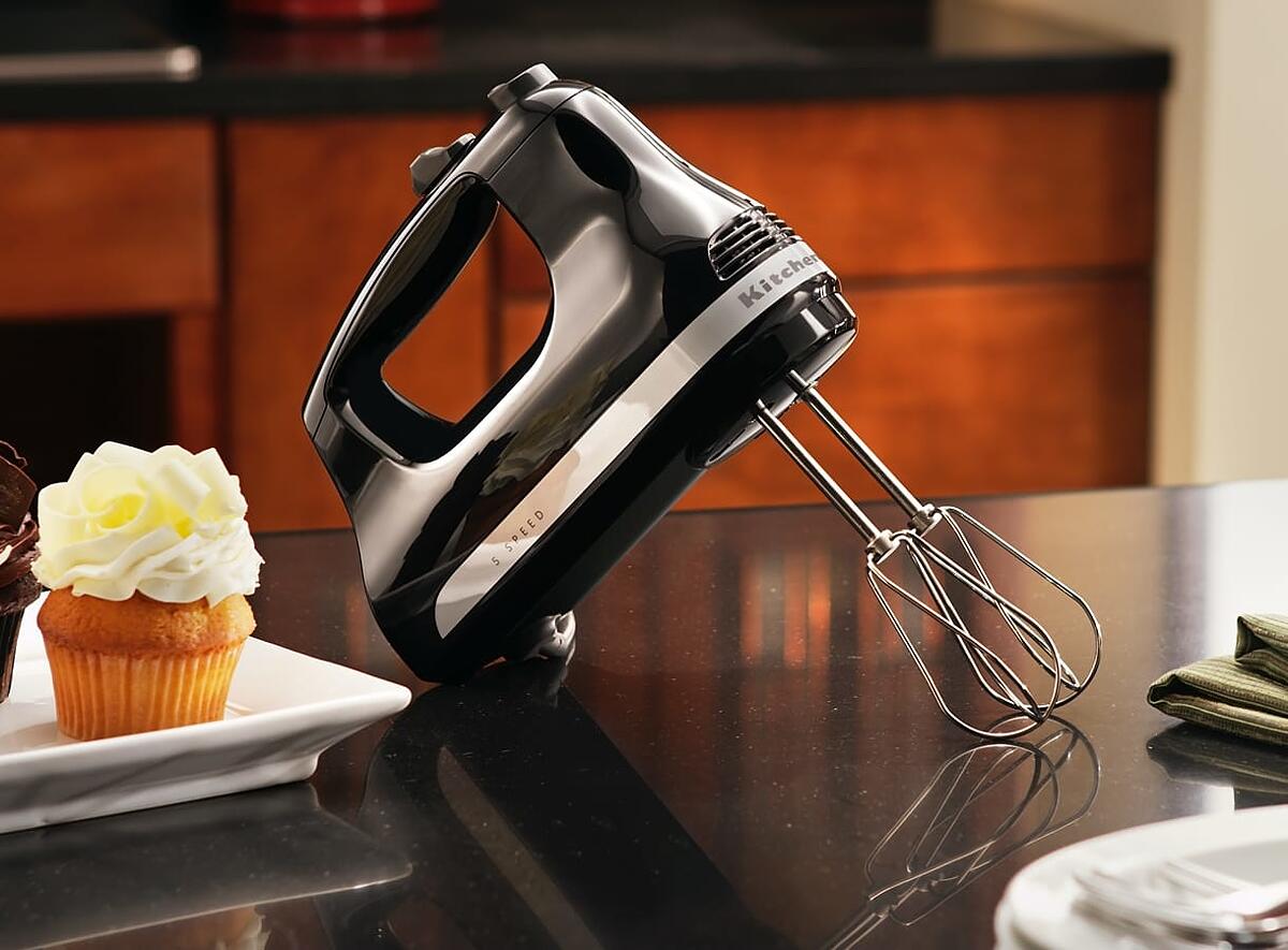 KitchenAid Cordless Hand Mixer 5KHMB732EBM Matte Black